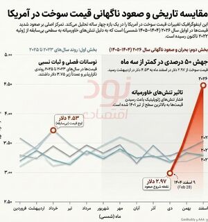 جهش پنجاه درصدی سوخت در آمریکا در دو ماه