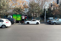 صف عجیب و طولانی برای بنزین سوپر ۸۳ هزار تومانی + فیلم
