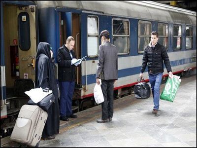 300 هزار نفر از مسافران شبکه ریلی کشور آب رفت