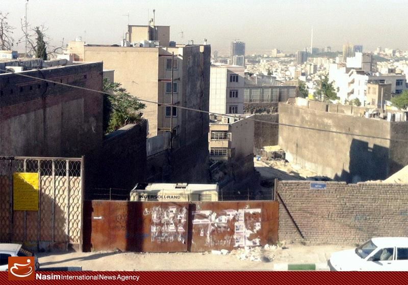 احداث مرکز تجاریِ یک بانک خصوصی در خیابان "سهیل" متوقف شد