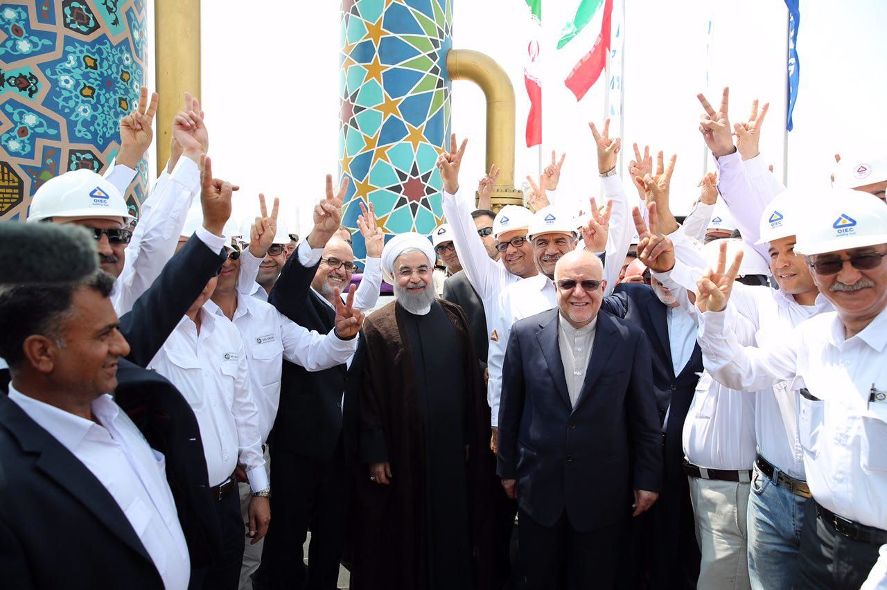 رئیس‌جمهور امروز دستاوردهای دولت قبل در پارس جنوبی را افتتاح کرد!/ پیشرفت 10 درصدی فازهای پارس جنوبی در دولت روحانی+جدول