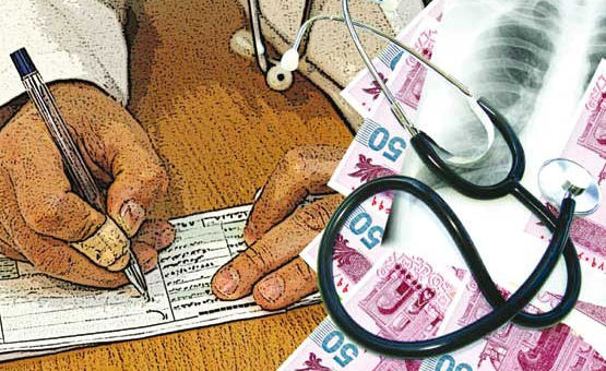 از ۶۵۰۰ میلیارد تومان مالیات پزشکان، ۹۸ درصد آن اخذ نمیشود