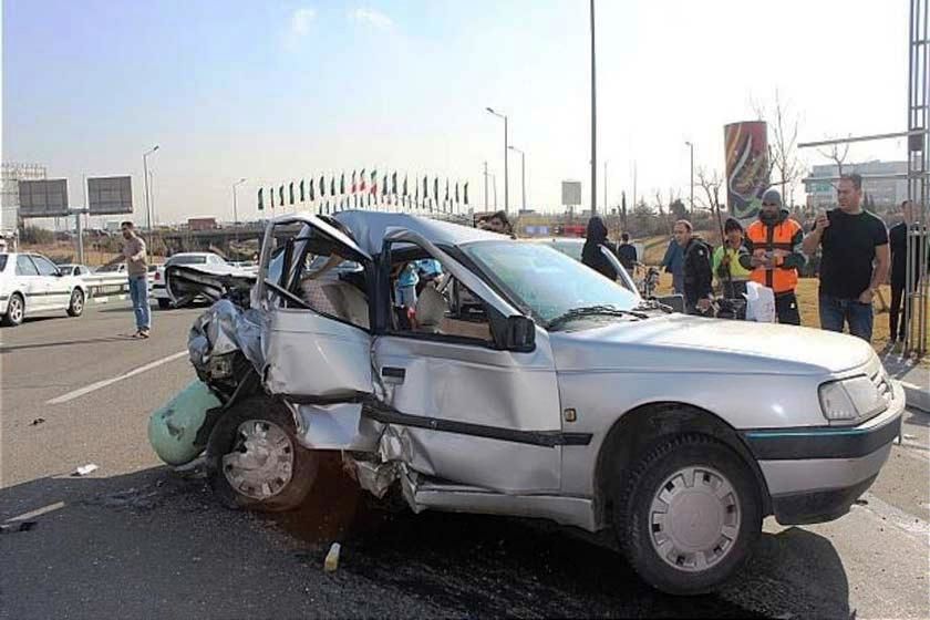 خسارات پرداختی به تصادفات رانندگی رکورد شکست