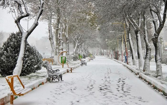 اخطاریه بارش سنگین برف در برخی استان‌ها