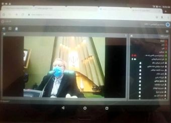 نشست آنلاین بهارستان‌نشینان