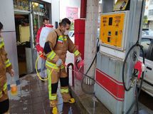 ۷۰ درصد پمپ‌بنزین‌های تهران روزی ۳ بار ضد عفونی می‌شوند