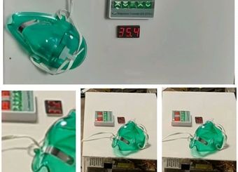 تولید ماسک حرارتی گرم‌کننده ریه در پارک علم و فناوری اردبیل