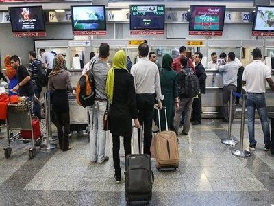  ۵۰ درصد مسافران فرودگاه مهرآباد تا هفته قبل ماسک نداشتند