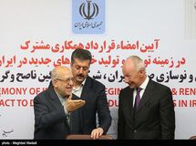 امضای قرارداد ایران با رنو