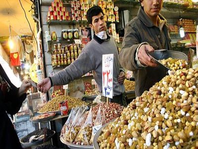 آجیل شب یلدا هر کیلو بین 42 تا 60 هزار تومان قیمت خورد