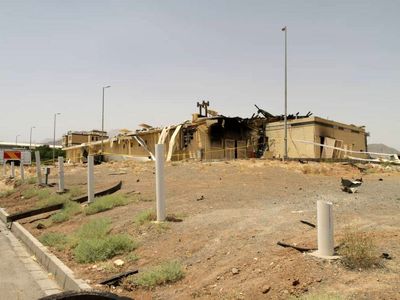 وقوع حادثه‌ در بخشی از شبکه توزیع برق تاسیسات نطنز