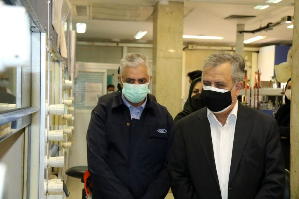 بازدید مدیرعامل تاپیکو همزمان با روز کارگر از پالایشگاه ایرانول 