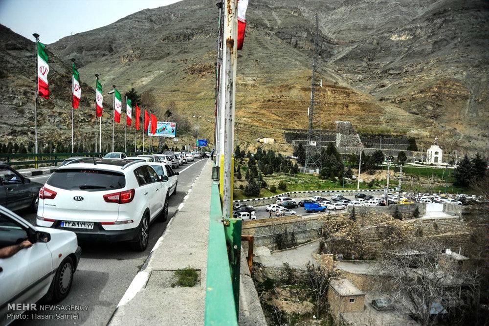 جاده چالوس امروز مسدود است