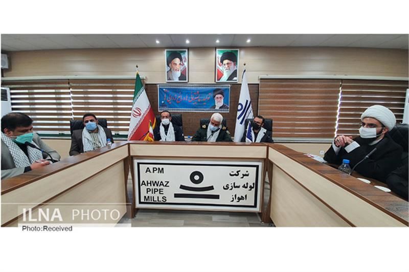 برگزاری نمایشگاه «شاخههای پیروزی» توسط لوله سازی اهواز