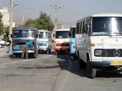  عمر ۳۸ درصد از مینی‌بوس‌های کشور بین ۳۰ تا ۶۰ سال است