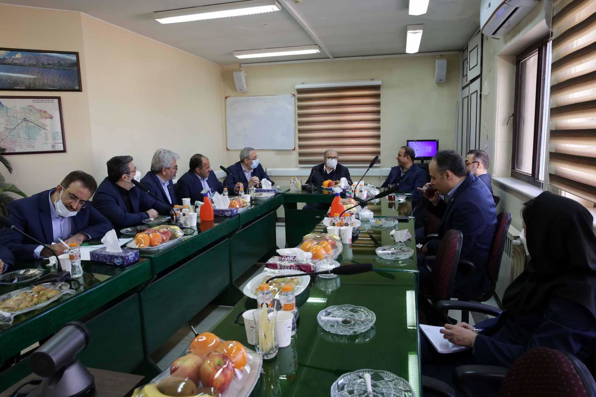 بازدید مدیرعامل بیمه البرز از شرکت بهداش