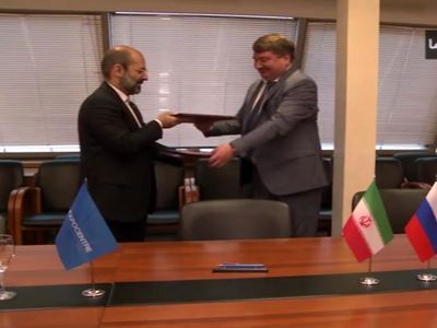 امضای نخستین تفاهمنامه بین المللی صنعت نمایشگاهی بین ایران و روسیه