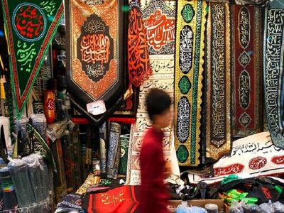 تولید و درخواست کتیبه و پرچم محرم نسبت به پارسال ۱۵ درصد افزایش داشته است