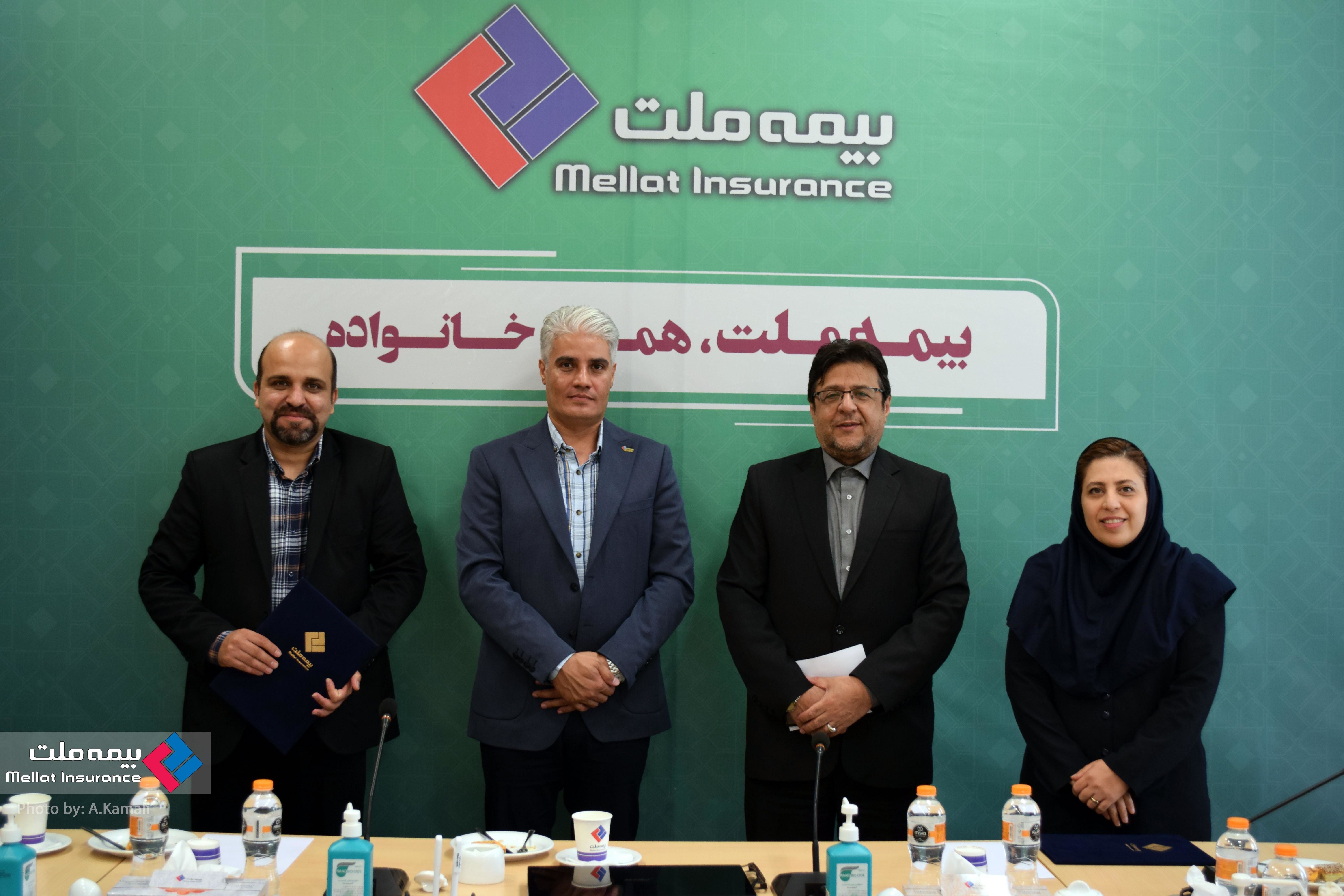 تودیع و معارفه مدیریت روابطعمومی بیمهملت برگزار شد