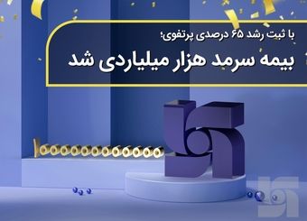بیمه سرمد هزار میلیاردی شد