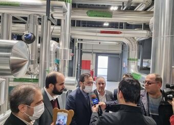بازدید رئیس سازمان غذاودارو از داروسازی افق تولید دارو