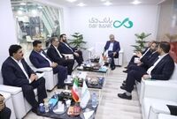 روز داغ ملاقات با مدیرعامل بانک دی در دومین روز از چهارمین نمایشگاه تخصصی حمایت از ساخت داخل در صنعت پتروشیمی
