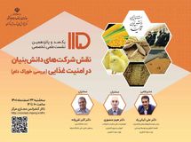 نشست نقش شرکتهای دانش بنیان در امنیت غذایی برگزار می شود