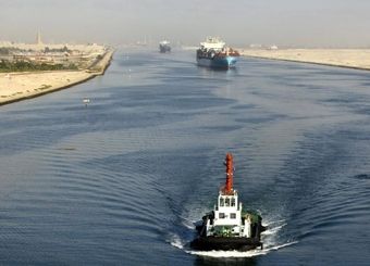 درآمد ۹/۴ میلیارد دلاری مصر از کانال سوئز