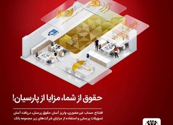 بسته ویژه بانک پارسیان با ویژگی‌های جذاب برای کارکنان سازمان‌ها