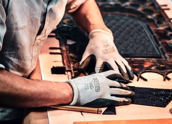 دستکش کار تبلیغاتی ایران سکو با برند اختصاصی شما