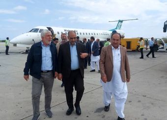 وزیر جهادکشاورزی وارد مناطق سیل‌زده جنوب سیستان و بلوچستان شد