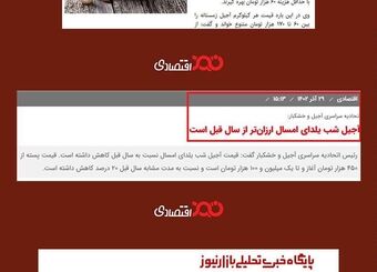 آجیل، هر سال ارزان‌تر از پارسال!