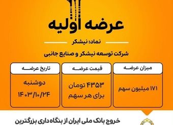 بانک ملی ایران با عرضه اولیه بزرگترین سهام تاریخ فرابورس، افق‌های جدیدی را گشود