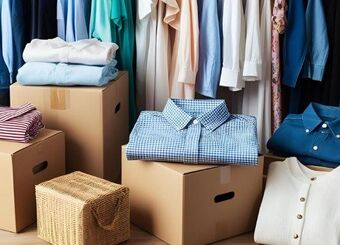 ایده بسته بندی لباس برای فروش اینترنتی