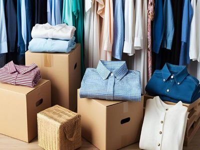 ایده بسته بندی لباس برای فروش اینترنتی