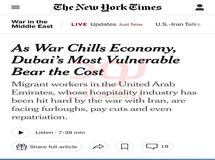 امارات کارگران مهاجر را رها کرده