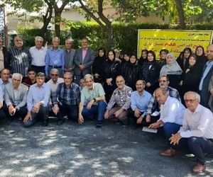 تجمع اعتراضی بازنشستگان دانشگاه فرهنگیان
