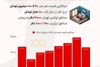 قیمت مسکن تابعی از نرخ دلار؟