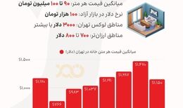 قیمت مسکن تابعی از نرخ دلار؟