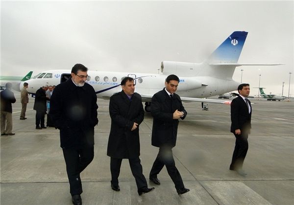 آخوندی وارد عشق‏‌آباد شد