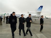 آخوندی وارد عشق‏‌آباد شد