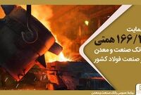 حمایت 166/3 همتی بانک صنعت و معدن از صنعت فولاد کشور
