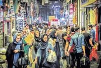 تداوم فعالیت کسب و کارها و حضور بیشتر مردم در بازار تهران
