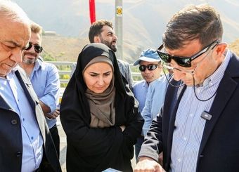 باند شرقی قطعه دو آزادراه تهران - شمال افتتاح شد
